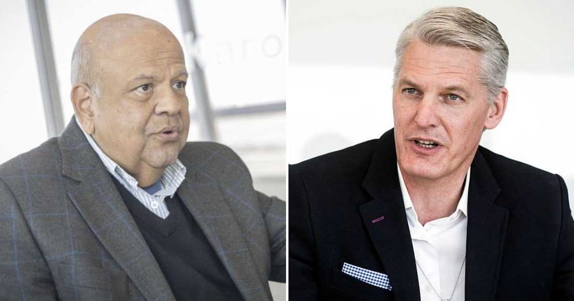 Pravin Gordhan criticised Eskom CEO André De Ruyter Pravin Gordhan criticised Eskom CEO André De Ruyter