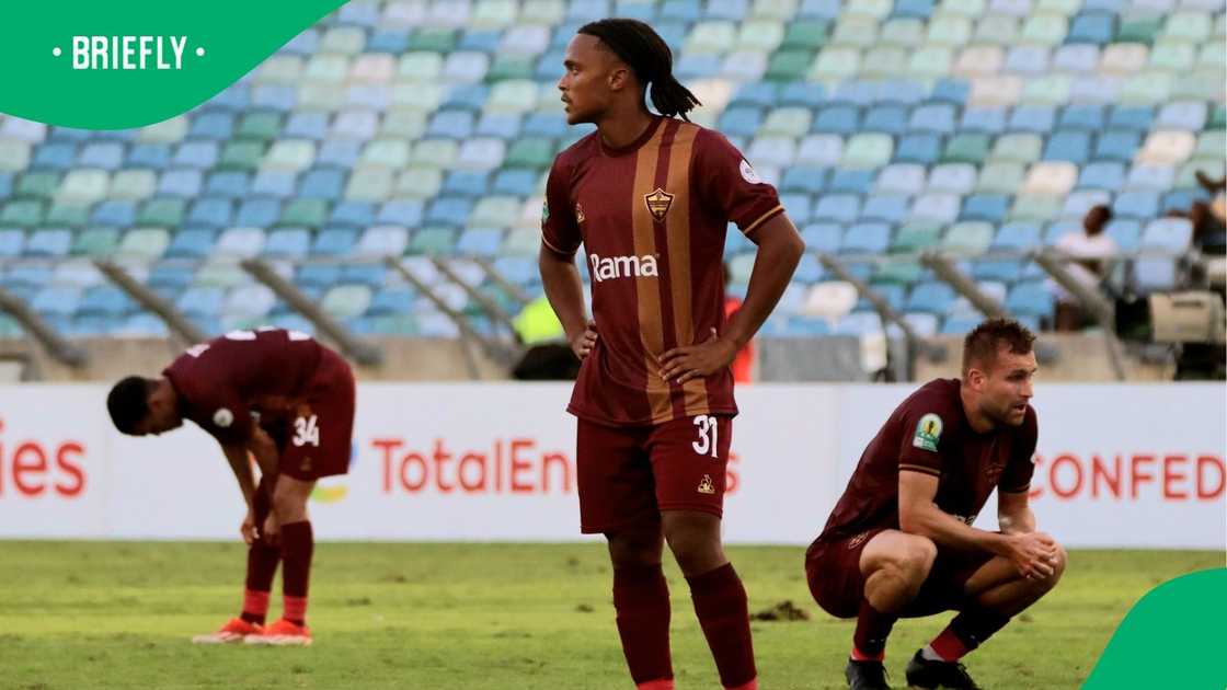 Stellenbosch FC eliminated from the CAF Confederation Cup. Stellenbosch FC eliminated from the CAF Confederation Cup.