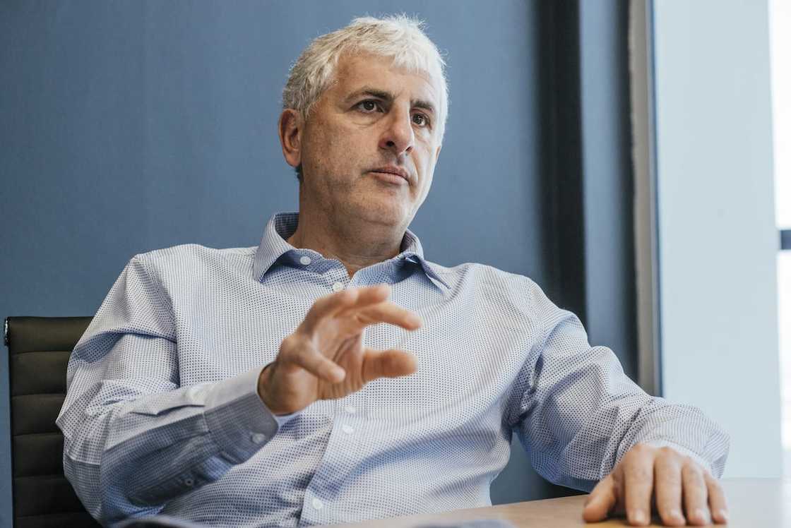 Stephen Saad, chief executive officer of Aspen Pharmacare Holdings Ltd, gestures as he speaks during an interview at the company offices in Durban Stephen Saad, chief executive officer of Aspen Pharmacare Holdings Ltd, gestures as he speaks during an interview at the company offices in Durban