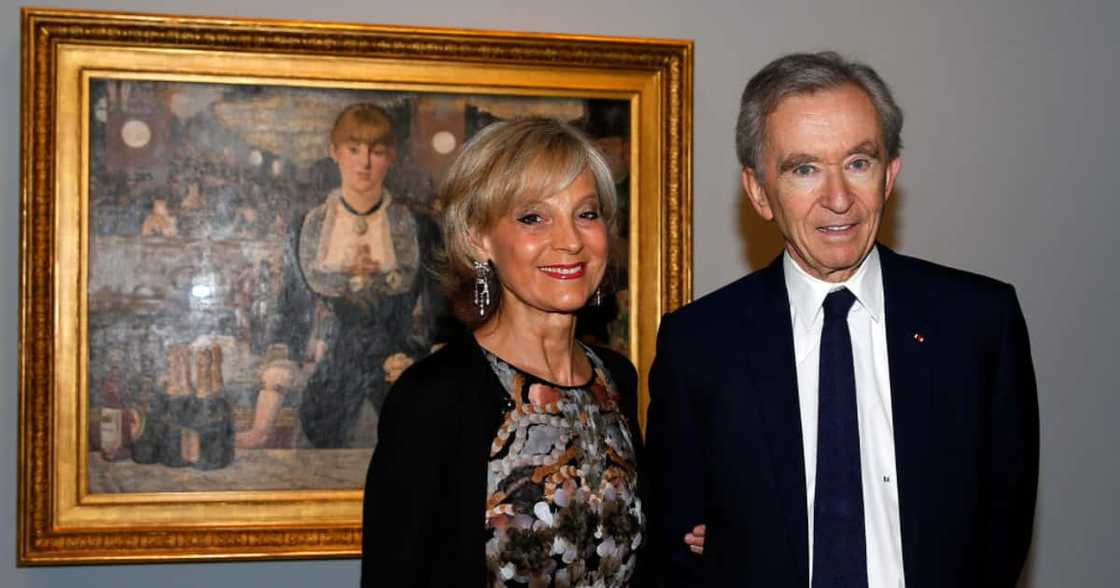 Bernard Arnault's spouse