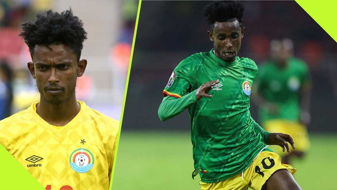 Ethiopian star Abubeker Nassir is training with SuperSport United. Ethiopian star Abubeker Nassir is training with SuperSport United.