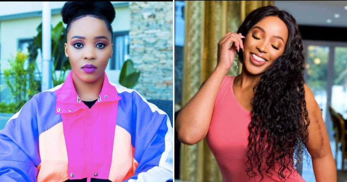 Sbahle Mpisane wearing heels Sbahle Mpisane wearing heels