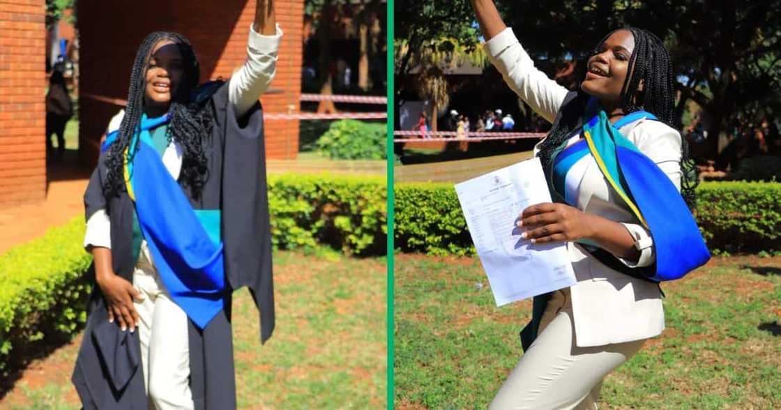 The Limpopo woman has obtained her Master's in Urban and Regional planning. She is also a mother of two kids. The Limpopo woman has obtained her Master's in Urban and Regional planning. She is also a mother of two kids.