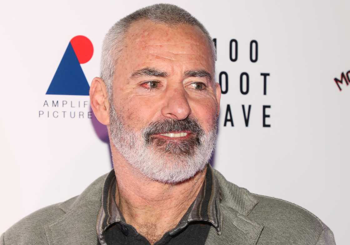 Garrett McNamara attends the Morrison Hotel Gallery's 75th Primetime Emmy Awards Celebration Honoring HBO's "100 Foot Wave" at Morrison Hotel Gallery in Culver City