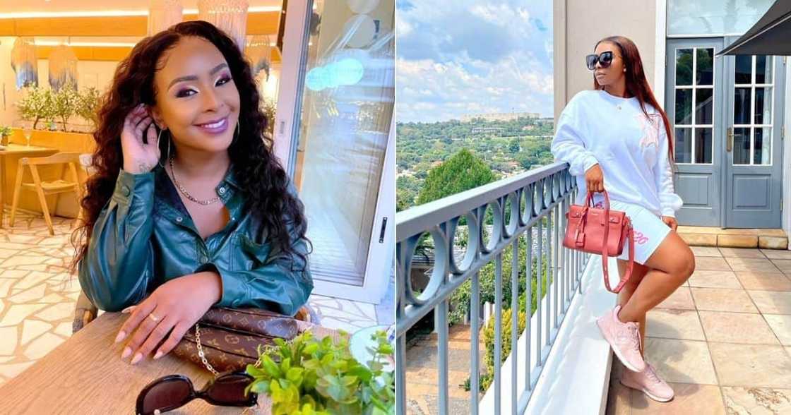 Mzansi social media users are reacting to Boity Thulo’s video of a woman botching parallel parking. Image: Twitter Mzansi social media users are reacting to Boity Thulo’s video of a woman botching parallel parking. Image: Twitter