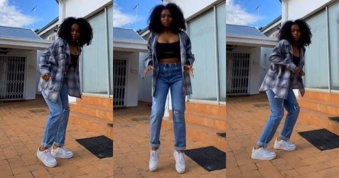 Stunning lady, dance, Busta 929, Gqoz Gqoz, TikTok, viral video, Mzansi reacts Stunning lady, dance, Busta 929, Gqoz Gqoz, TikTok, viral video, Mzansi reacts
