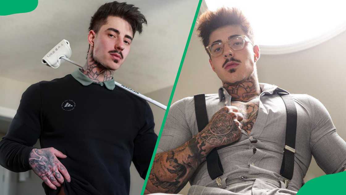 Jake Andrich posing for a photo.