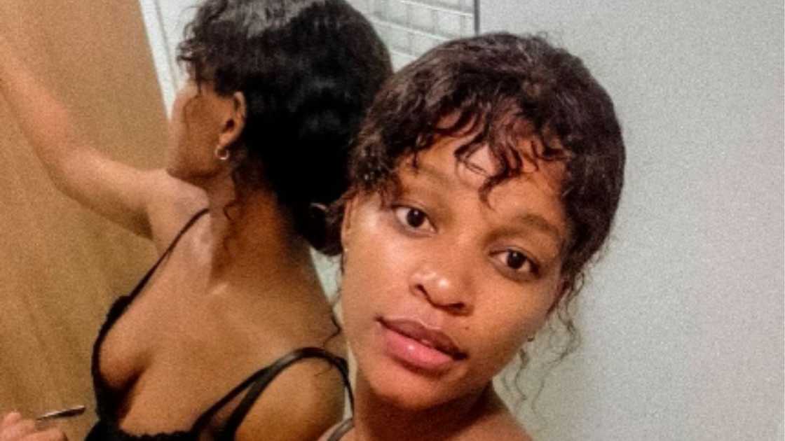 Woman showed her delivery journey