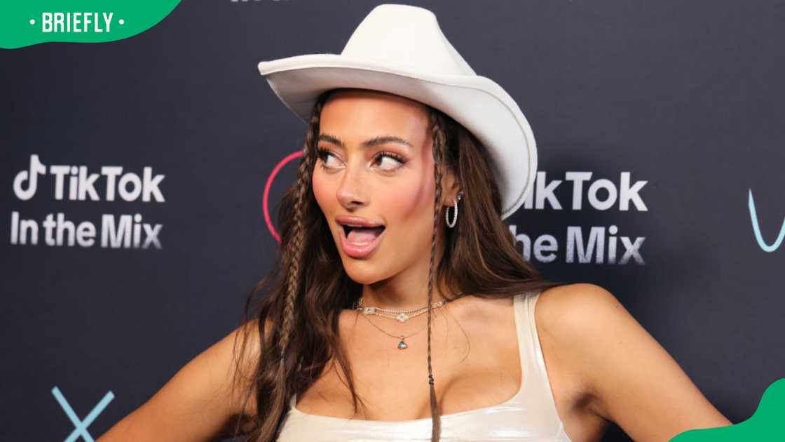 Emira D'Spain during TikTok In The Mix at Sloan Park in 2023 Emira D'Spain during TikTok In The Mix at Sloan Park in 2023