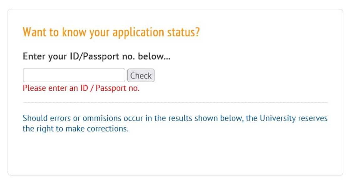 CUT online application CUT online application