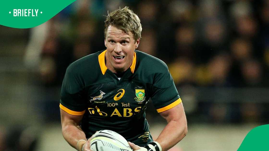 Jean De Villiers, Springboks, South Africa. Jean De Villiers, Springboks, South Africa.