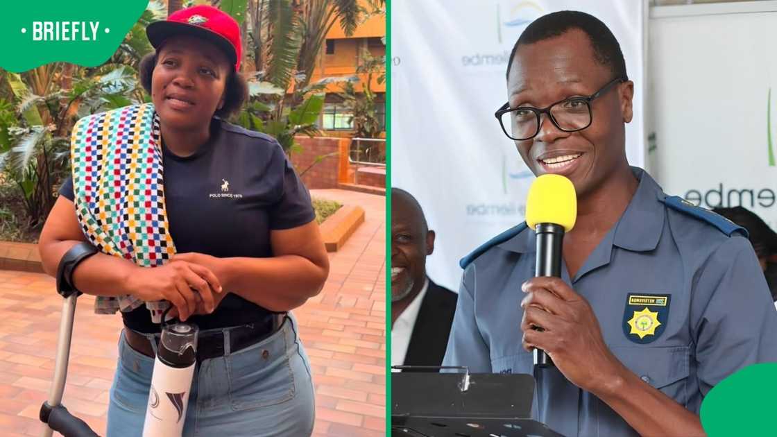 The South African Police Service slammed a woman for derogatorily insulting Colonel Robert Netshiunda