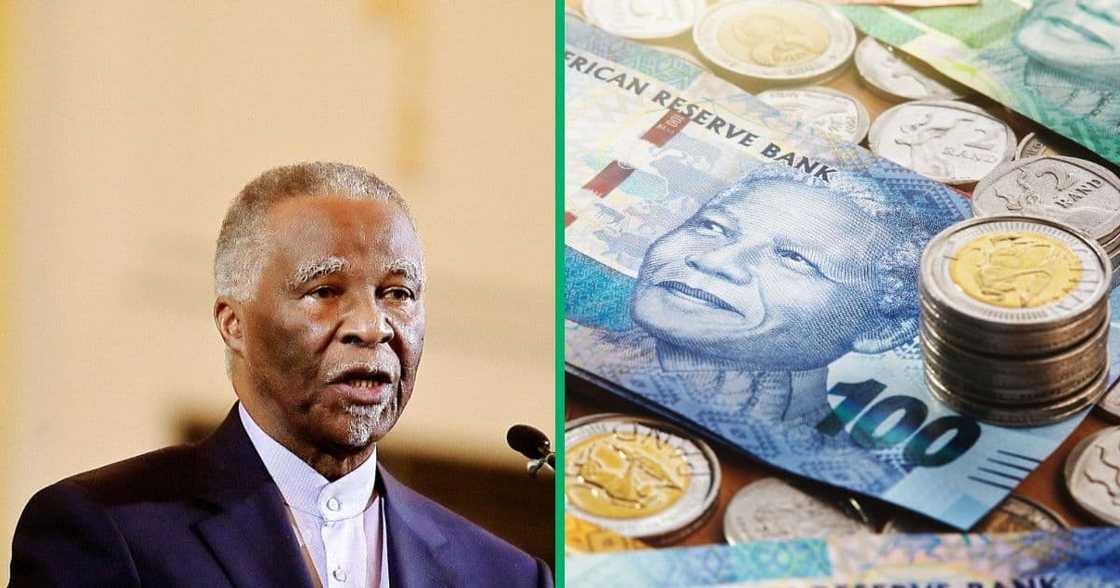 Former President Thabo Mbeki said those guilty of rand manipulation must pay Former President Thabo Mbeki said those guilty of rand manipulation must pay