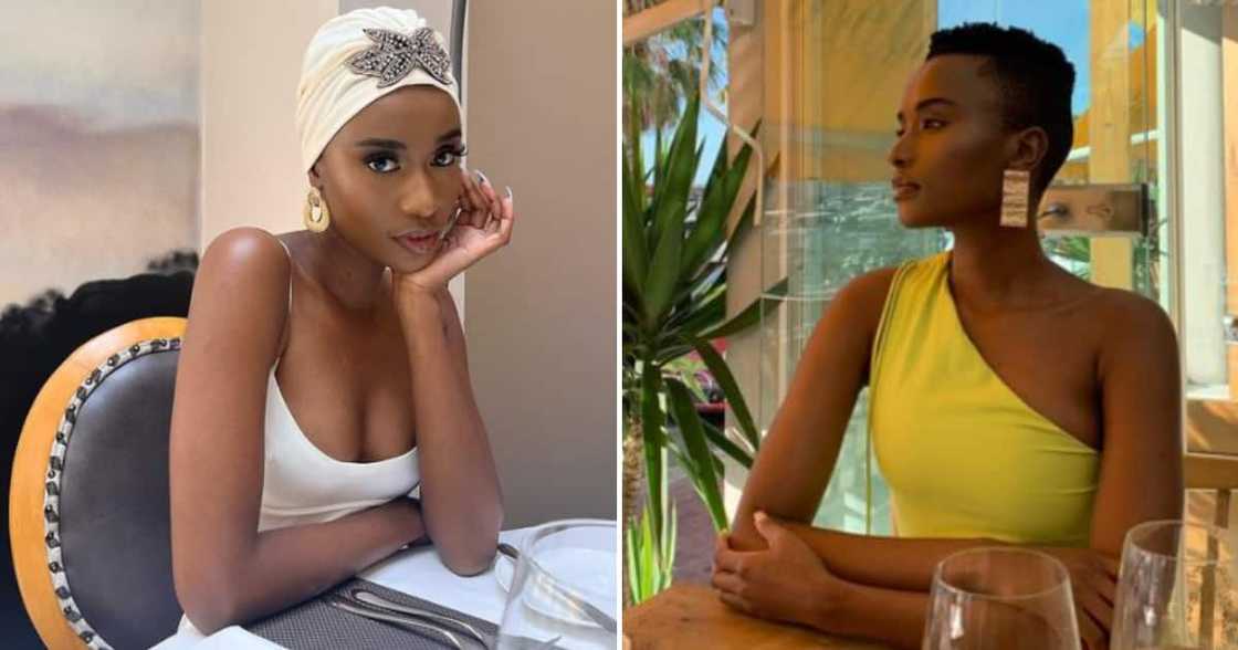 Zozibini Tunzi exuding summer vibes Zozibini Tunzi exuding summer vibes