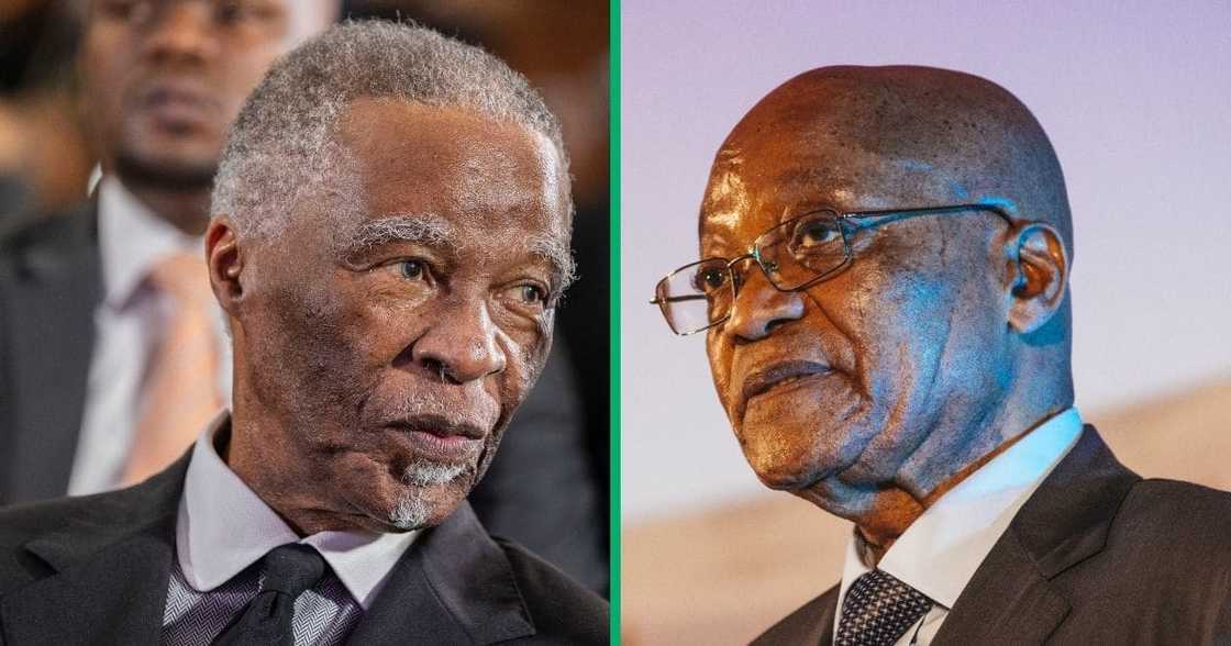 Thabo Mbeki accused Jacob Zuma of weakening SARS