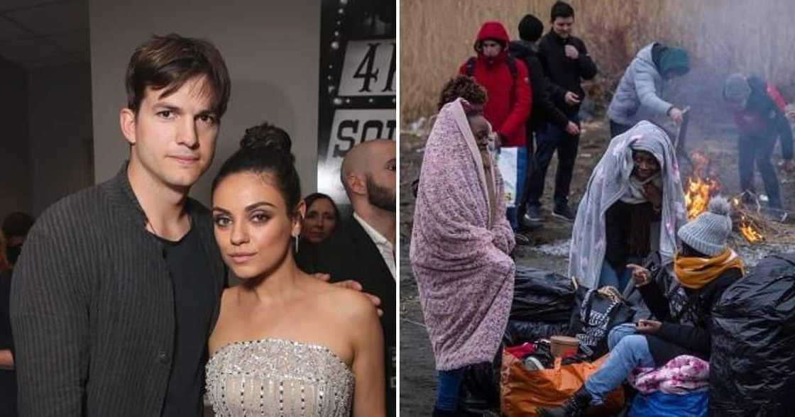 Mila Kunis, Ashton Kutcher, Stand With Ukraine, Russia, Ukraine, Refugees Mila Kunis, Ashton Kutcher, Stand With Ukraine, Russia, Ukraine, Refugees