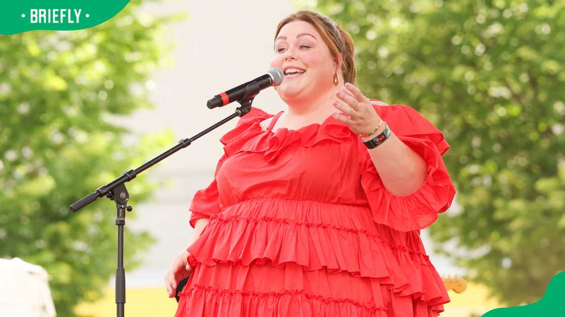 Chrissy Metz sings at the CMA Fest 2022