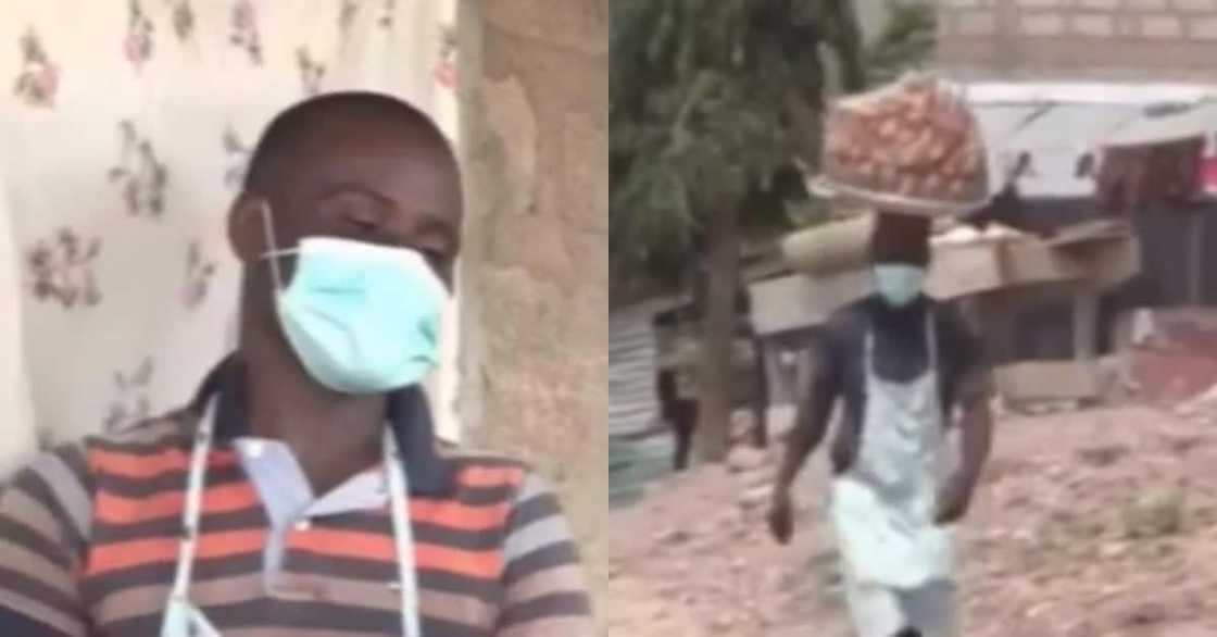 Meet 42-year-old Ghanaian dad of 6 who sells chips to take care of his family Meet 42-year-old Ghanaian dad of 6 who sells chips to take care of his family