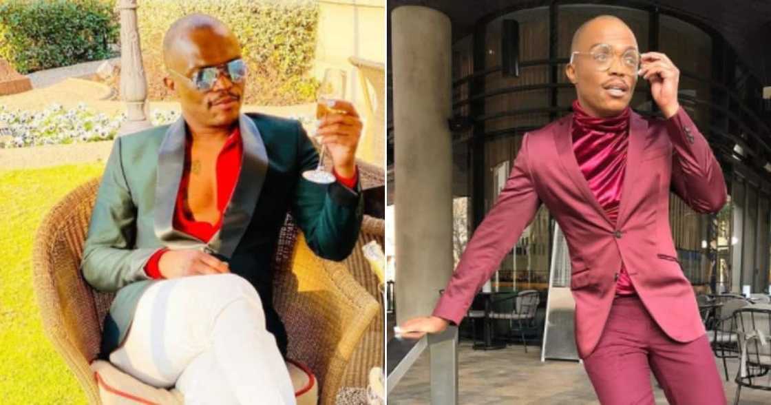 Somizi Mhlongo, Mohale Motaung, abuse.