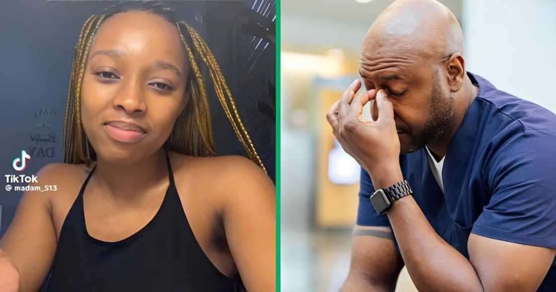 A woman shocked TikTok users by eating bread that is off A woman shocked TikTok users by eating bread that is off