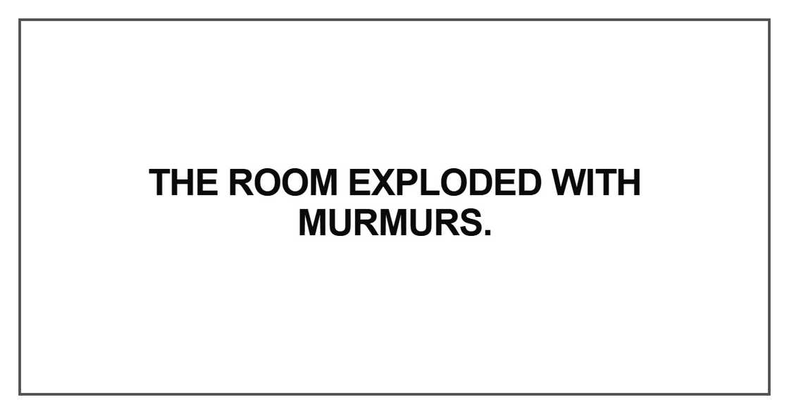 The room exploded