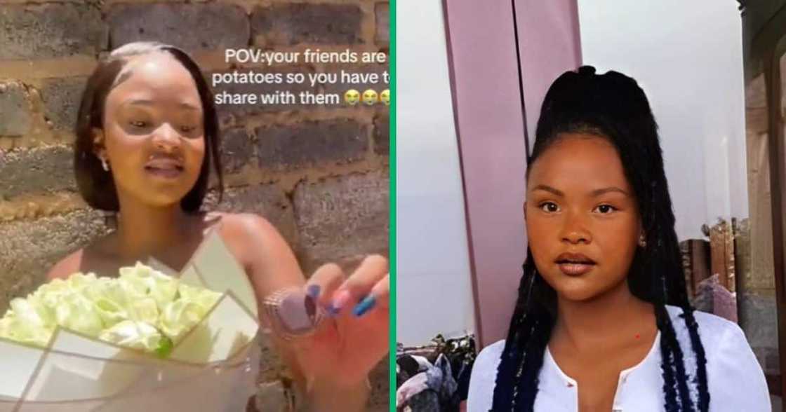 TikTk video shows woman sharing chcolates from bf TikTk video shows woman sharing chcolates from bf