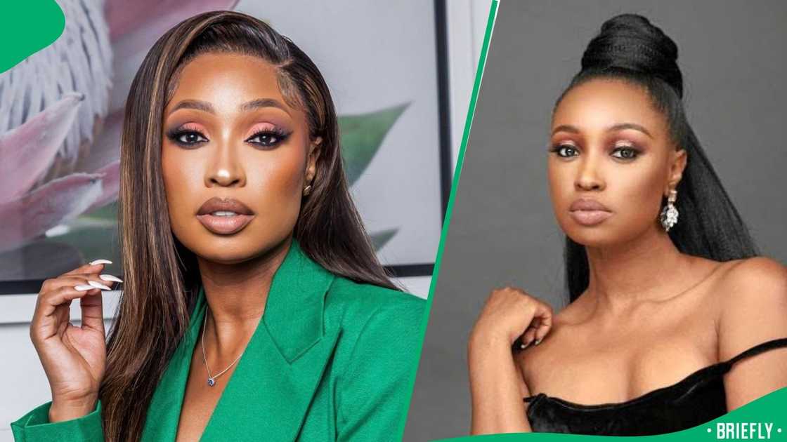 Phuti Khomo's father's funeral and outfit trends on social media