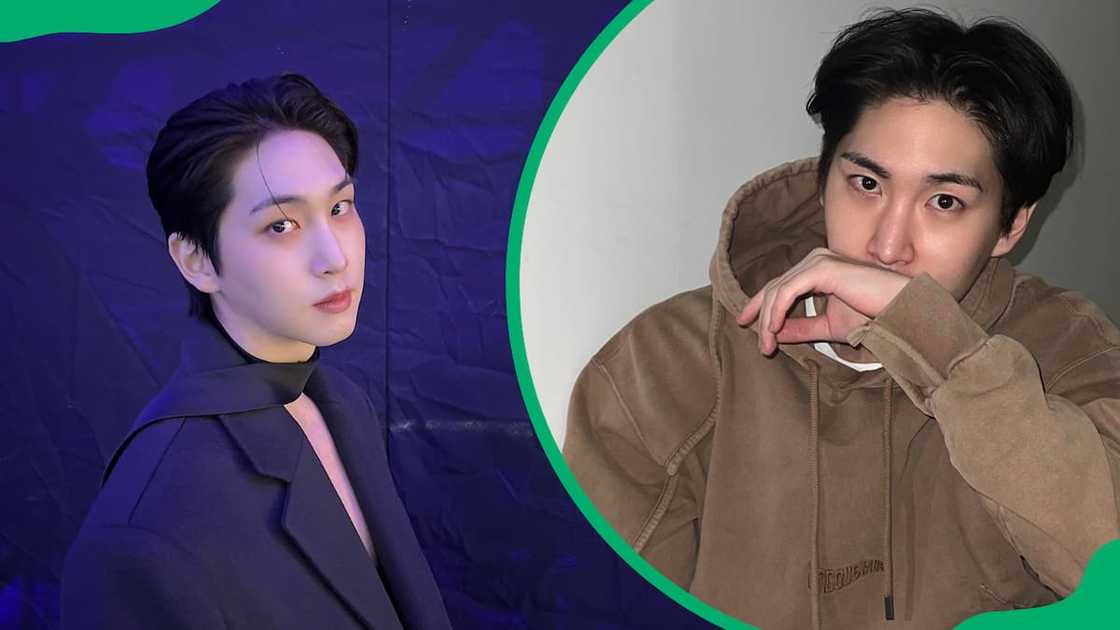 Shinwon of the PENTAGON K-Pop group. Shinwon of the PENTAGON K-Pop group.