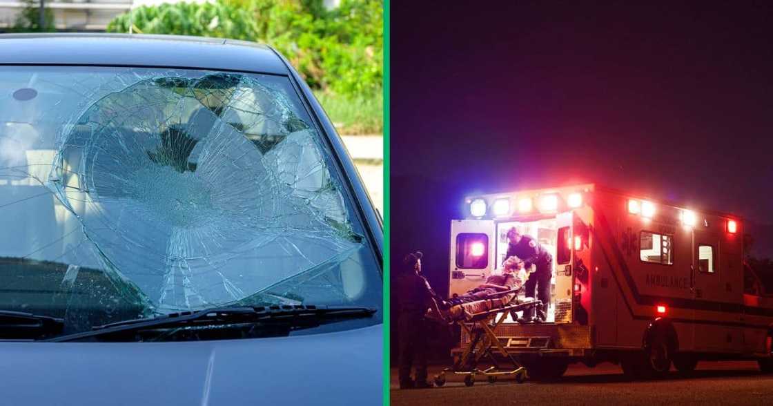 A student from Stellenbosch face was injured in a rock-throwing incident on Cape Town's hell run A student from Stellenbosch face was injured in a rock-throwing incident on Cape Town's hell run