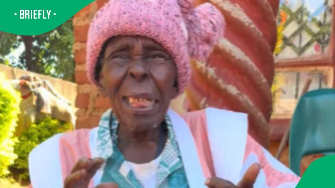 The gogo said she is living long because she does not date The gogo said she is living long because she does not date