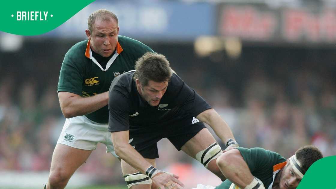 Springboks, South Africa, Gary Botha, Danie Rossouw Springboks, South Africa, Gary Botha, Danie Rossouw