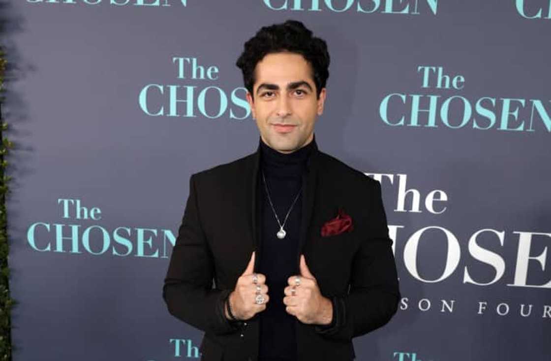 Reza Diako at The Chosen season 4 Los Angeles premiere