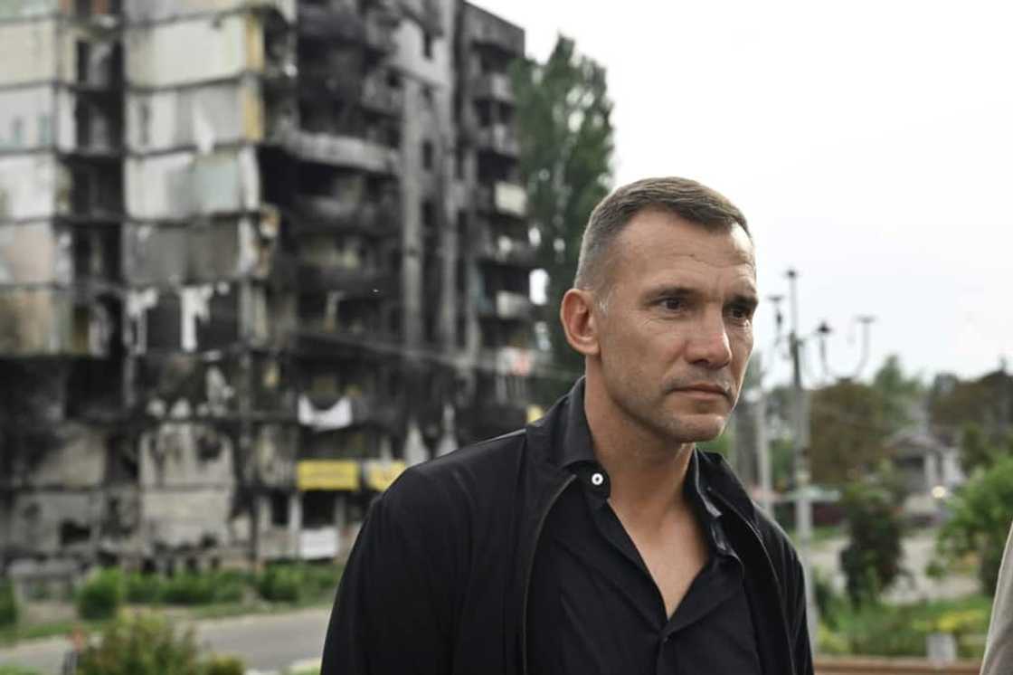 Ukrainian football icon Andriy Shevchenko told AFP he was so upset and angry when Russian forces invaded Ukraine that he could hardly breath Ukrainian football icon Andriy Shevchenko told AFP he was so upset and angry when Russian forces invaded Ukraine that he could hardly breath