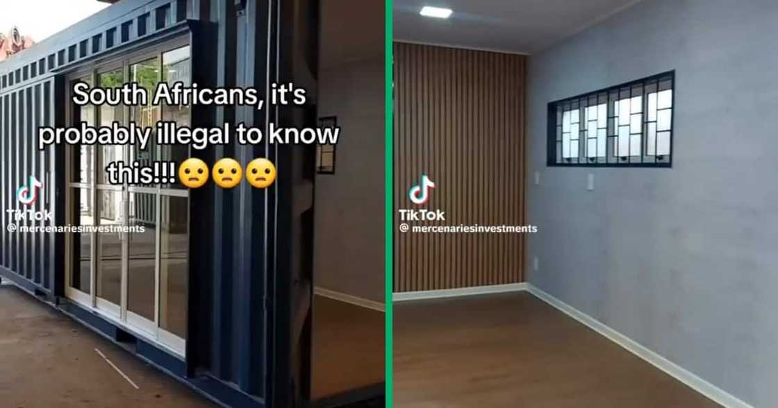 A beautiful container house A beautiful container house