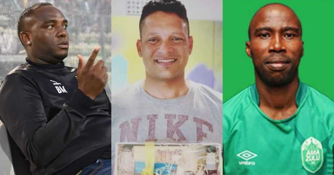 McCarthy, enjoying working, Bafana team mates McCarthy, enjoying working, Bafana team mates