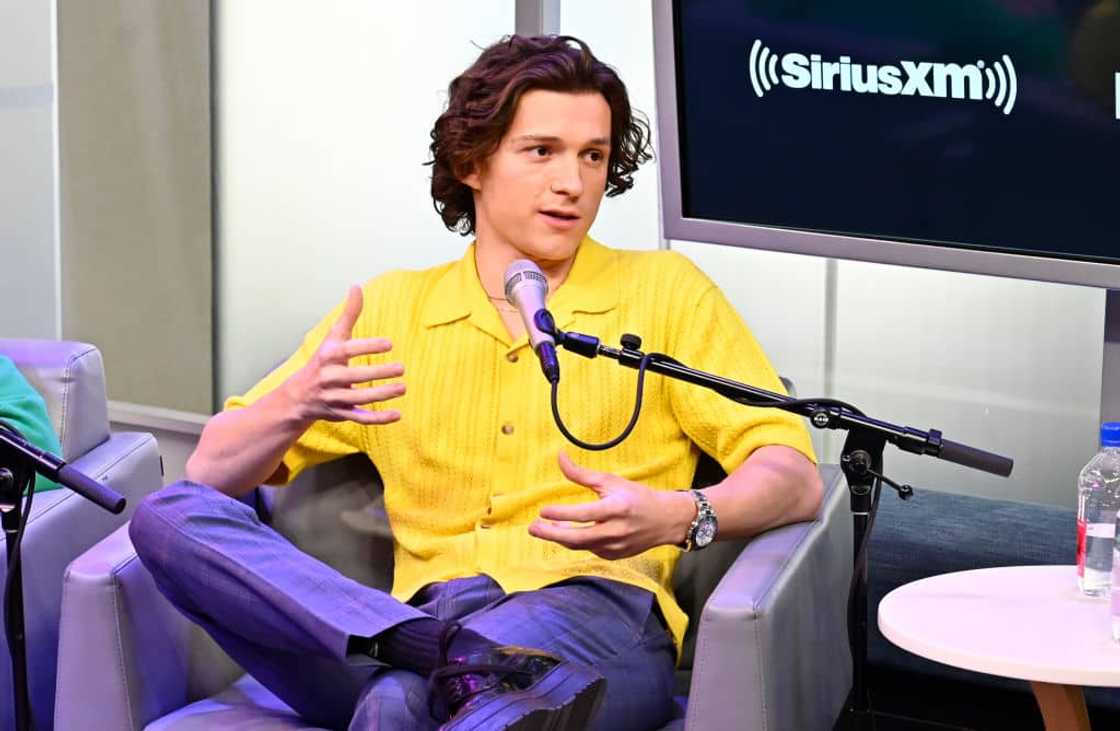 Tom Holland at the SiriusXM Studios