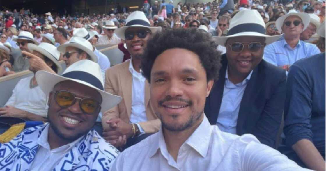 Trevor Noah, Khaya Dlanga, Ze Nxumalo and Xolisa Dyeshana, Paris