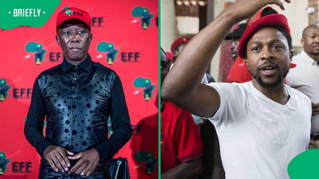 Julius Malema praised former EFF member Floyd Shivambu