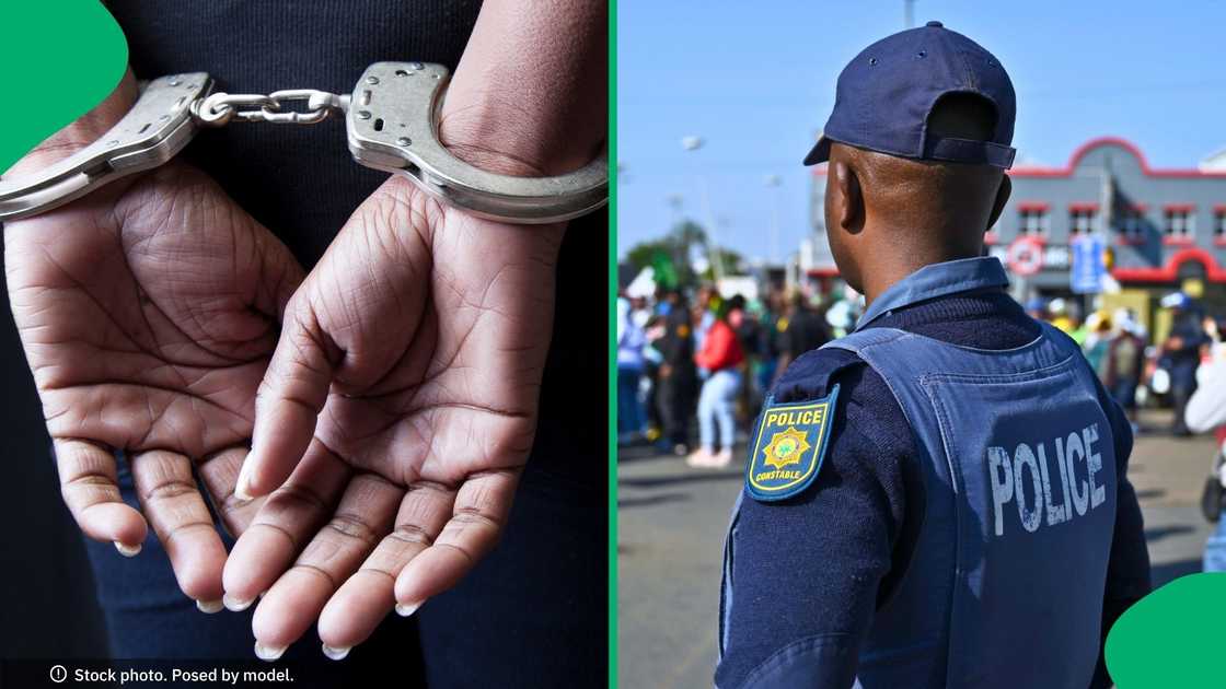 A mother was among three people arrested after the video went viral A mother was among three people arrested after the video went viral