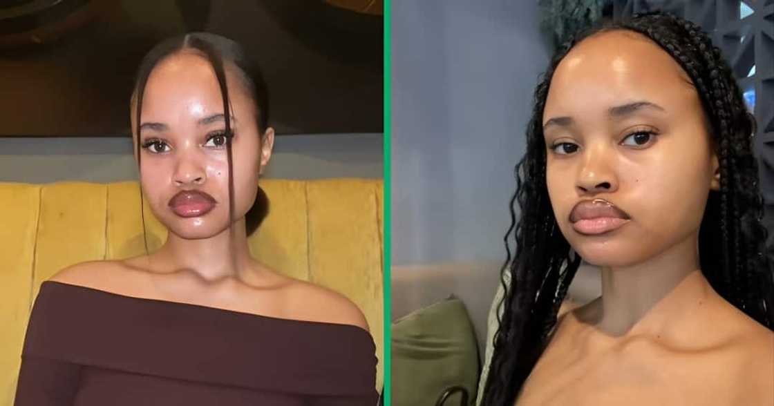 A TikTok video shows a woman unveiling her nighttime skincare routine A TikTok video shows a woman unveiling her nighttime skincare routine