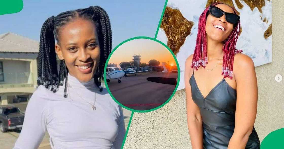 Mzansi lady becomes pilot Mzansi lady becomes pilot