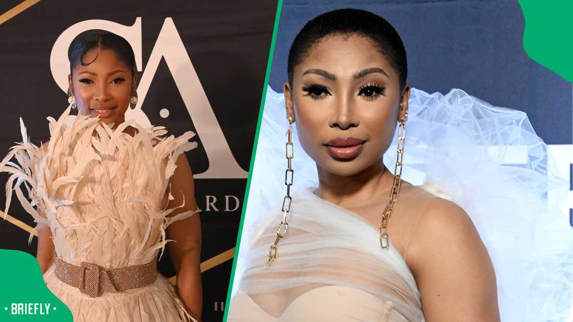 Netizens reacted to Mbali's recent post.