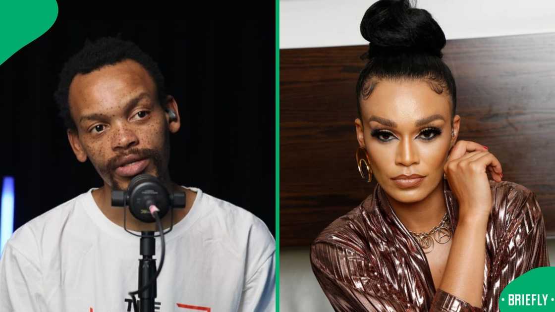 Nota Baloyi threw shade at Pearl Thusi
