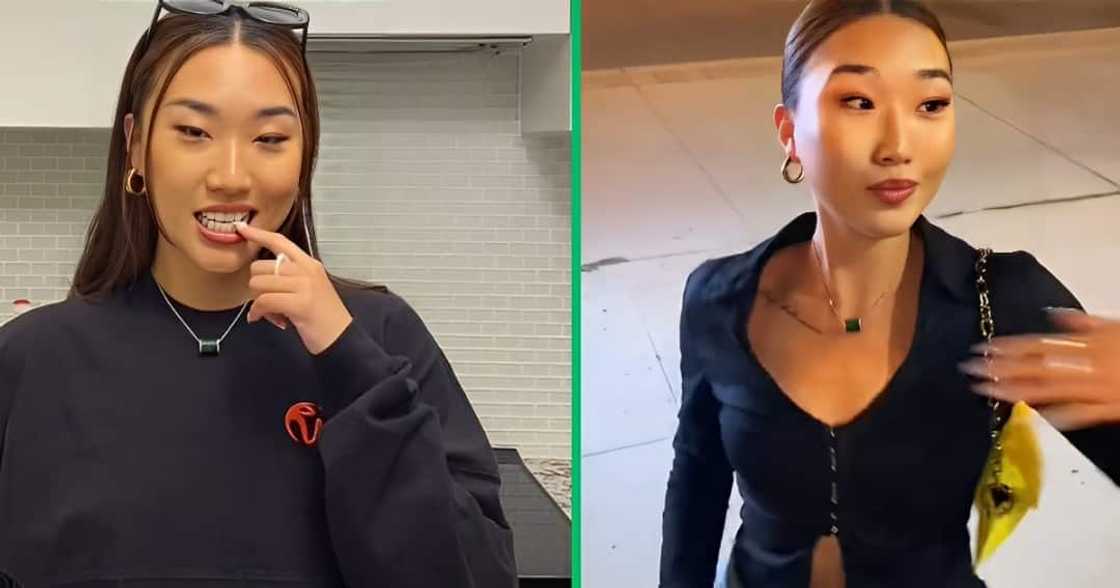 chinese woman does mkhukhu challenge