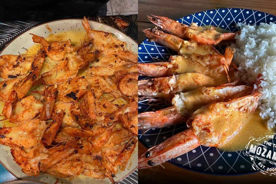 Peri-Peri prawns Peri-Peri prawns