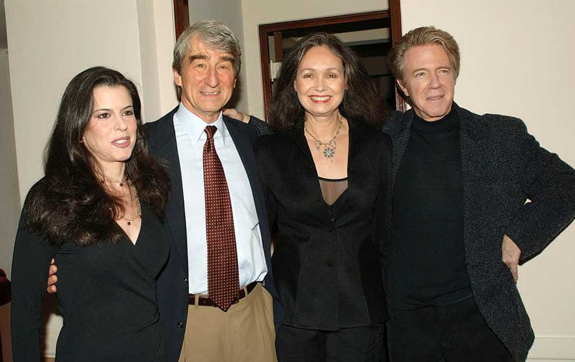 How old is Sam Waterston's wife?