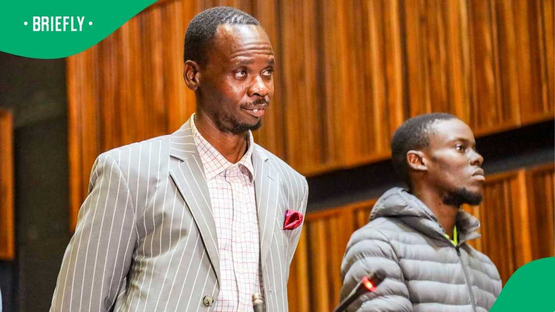 Clement Baloyi and Revival Motsoeneng in court Clement Baloyi and Revival Motsoeneng in court