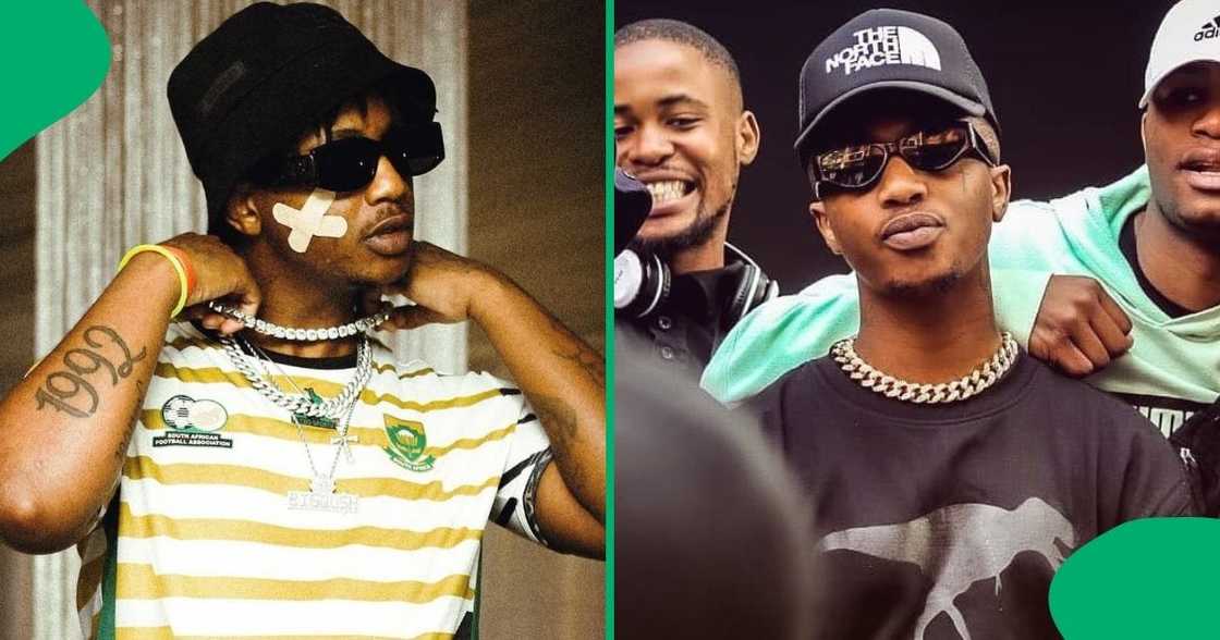Emtee is beefing up his security Emtee is beefing up his security