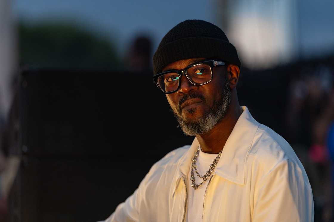 Black Coffee was out and about with his new hun Black Coffee was out and about with his new hun