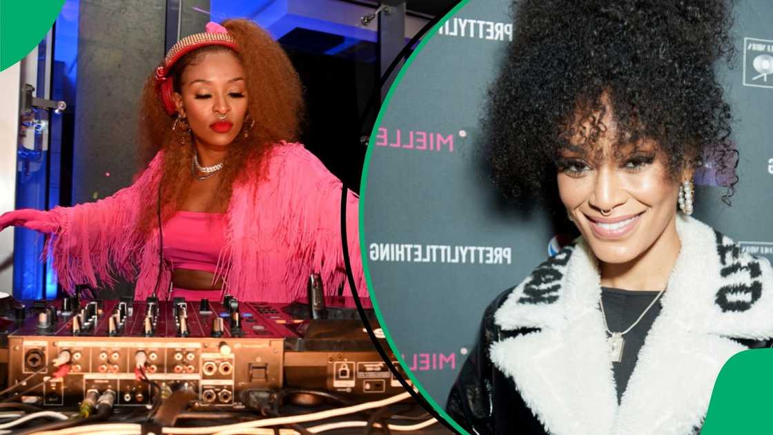 DJ Zinhle hailed Pearl Thusi's ZeeNation Fest set. DJ Zinhle hailed Pearl Thusi's ZeeNation Fest set.